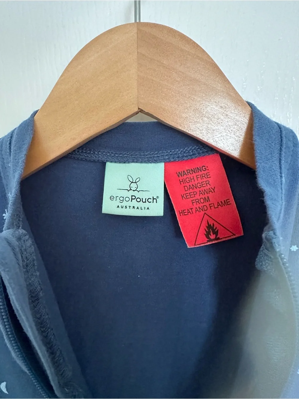 Navy Star & Moon Sleep Sack - Unbranded